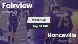 Matchup: Fairview vs. Hanceville  2019