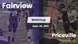 Matchup: Fairview vs. Priceville  2019