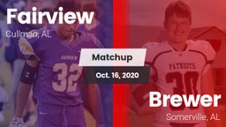 Matchup: Fairview vs. Brewer  2020