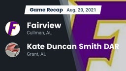 Recap: Fairview  vs. Kate Duncan Smith DAR  2021