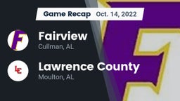 Recap: Fairview  vs. Lawrence County  2022