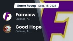Recap: Fairview  vs. Good Hope  2023