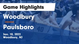 Woodbury  vs Paulsboro  Game Highlights - Jan. 10, 2022