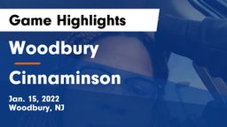 Woodbury  vs Cinnaminson  Game Highlights - Jan. 15, 2022