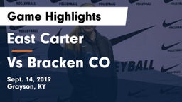 East Carter  vs Vs Bracken CO Game Highlights - Sept. 14, 2019