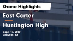 East Carter  vs Huntington High Game Highlights - Sept. 19, 2019