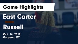 East Carter  vs Russell  Game Highlights - Oct. 14, 2019