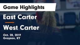 East Carter  vs West Carter  Game Highlights - Oct. 28, 2019