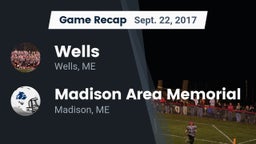 Recap: Wells  vs. Madison/Carrabec 2017