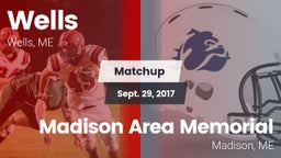 Matchup: Wells  vs. Madison Area Memorial  2017