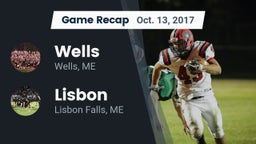 Recap: Wells  vs. Lisbon  2017