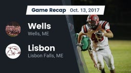 Recap: Wells  vs. Lisbon  2017