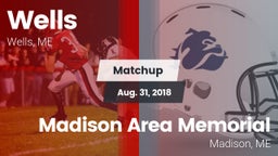 Matchup: Wells  vs. Madison Area Memorial  2018