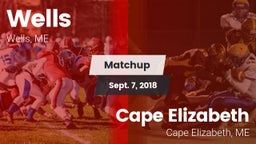 Matchup: Wells  vs. Cape Elizabeth  2018