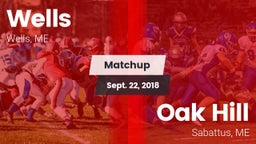 Matchup: Wells  vs. Oak Hill  2018