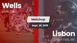 Matchup: Wells  vs. Lisbon  2018