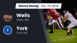 Recap: Wells  vs. York  2018