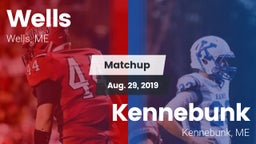 Matchup: Wells  vs. Kennebunk  2019
