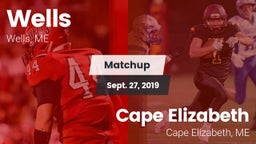 Matchup: Wells  vs. Cape Elizabeth  2019