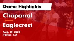 Chaparral  vs Eaglecrest  Game Highlights - Aug. 18, 2022