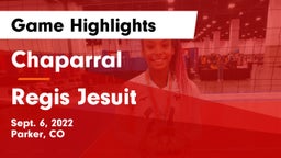 Chaparral  vs Regis Jesuit  Game Highlights - Sept. 6, 2022