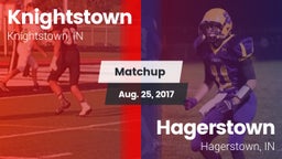 Matchup: Knightstown vs. Hagerstown  2017