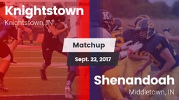 Matchup: Knightstown vs. Shenandoah  2017