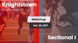 Matchup: Knightstown vs. Sectional I 2017