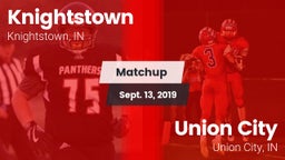 Matchup: Knightstown vs. Union City  2019