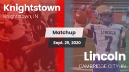 Matchup: Knightstown vs. Lincoln  2020