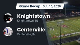 Recap: Knightstown  vs. Centerville  2020