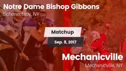 Matchup: Notre Dame Bishop Gi vs. Mechanicville  2017