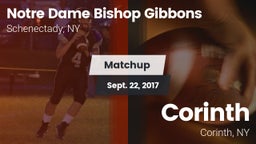 Matchup: Notre Dame Bishop Gi vs. Corinth  2017