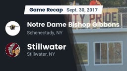 Recap: Notre Dame Bishop Gibbons  vs. Stillwater  2017