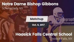 Matchup: Notre Dame Bishop Gi vs. Hoosick Falls Central School 2017