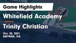 Whitefield Academy vs Trinity Christian  Game Highlights - Oct. 20, 2021
