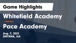Whitefield Academy vs Pace Academy Game Highlights - Aug. 9, 2022