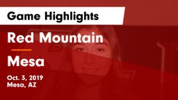 Red Mountain  vs Mesa  Game Highlights - Oct. 3, 2019