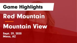 Red Mountain  vs Mountain View  Game Highlights - Sept. 29, 2020