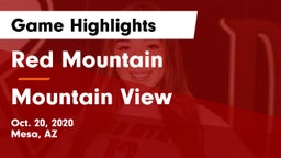 Red Mountain  vs Mountain View  Game Highlights - Oct. 20, 2020