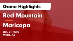 Red Mountain  vs Maricopa  Game Highlights - Oct. 21, 2020