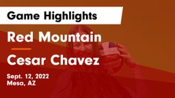 Red Mountain  vs Cesar Chavez Game Highlights - Sept. 12, 2022