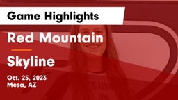 Red Mountain  vs Skyline  Game Highlights - Oct. 25, 2023