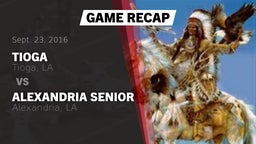 Recap: Tioga  vs. Alexandria Senior  2016