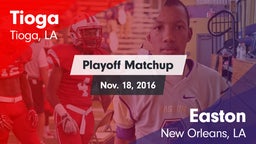 Matchup: Tioga vs. Easton  2016