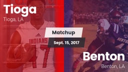 Matchup: Tioga vs. Benton  2017