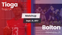 Matchup: Tioga vs. Bolton  2017