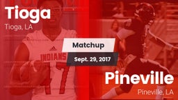 Matchup: Tioga vs. Pineville  2017