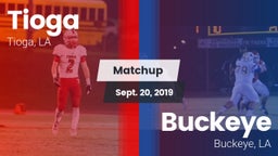 Matchup: Tioga vs. Buckeye  2019