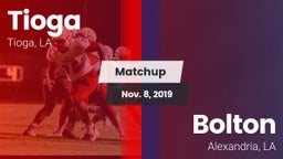Matchup: Tioga vs. Bolton  2019